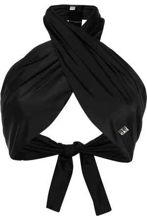 Givenchy Top de bikini con cuello halter