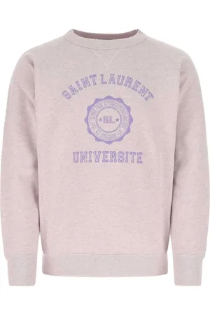 Saint Laurent Sudadera Université con cuello redondo