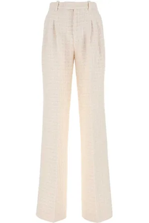 Gucci Pantalones de tweed con tiro alto