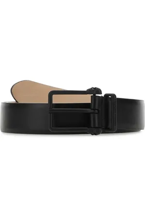 Alexander McQueen Cinturón con logo estampado