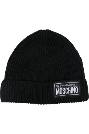 Moschino Gorro con parche del logo