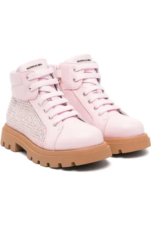 MONNALISA Botines con detalles de strass