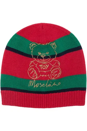 Moschino Gorro con motivo Teddy Bear