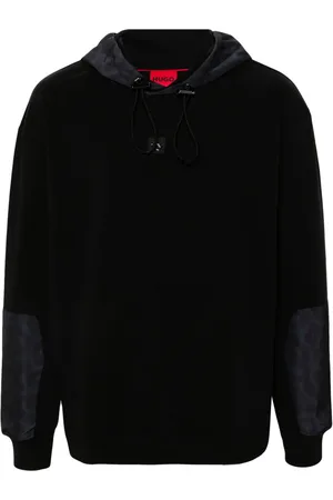 HUGO BOSS Hoodie con parche del logo