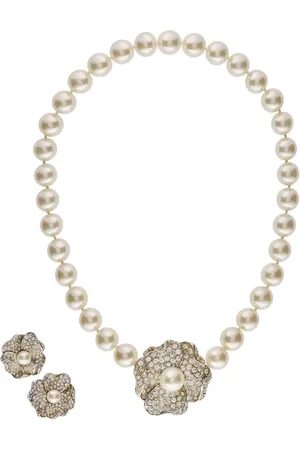 Susan Caplan Set de aretes y collar Kenneth Jay Lane 1990