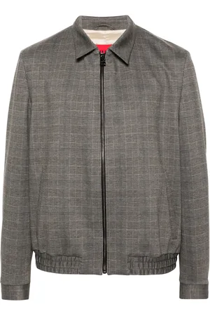 HUGO BOSS Chamarra con logo bordado
