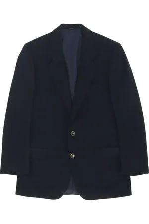 Saint Laurent Blazer con solapa de muesca 1990