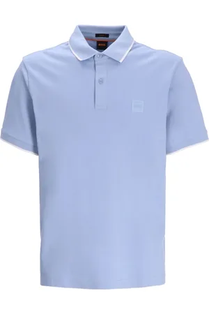 HUGO BOSS Playera tipo polo con parche del logo