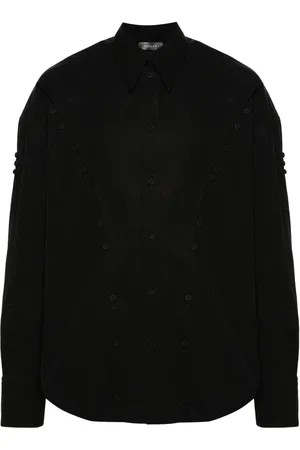 MUGLER Camisa de popelina con botones