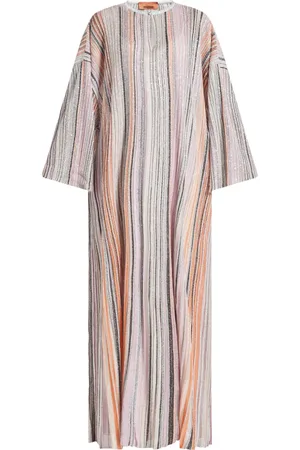 Missoni Vestido con acabado metalizado