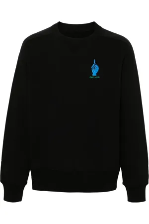 SACAI Suéter con texto estampado de x Gonz