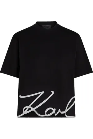 Karl Lagerfeld Playera con dobladillo