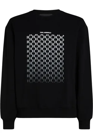 Karl Lagerfeld Sudadera con monograma degradado