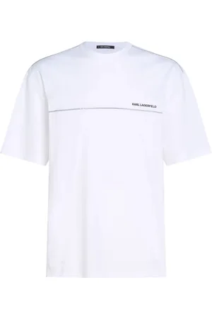 Karl Lagerfeld Playera con diseño reflectante