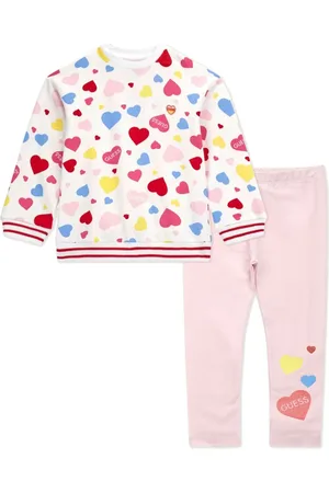 Guess Set de pantalones con logo estampado