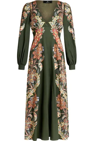 Etro Vestido con estampado floral