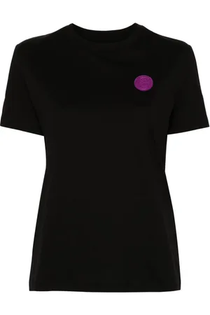 Roberto Cavalli Playera con logo bordado