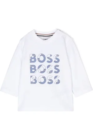 HUGO BOSS Playera con logo estampado