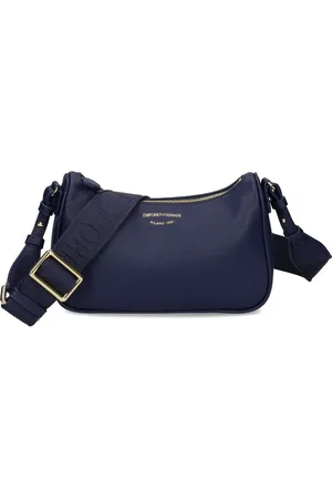 Emporio Armani Bolsa crossbody con venado estampado