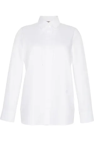 ADAM LIPPES Camisa con moño fino