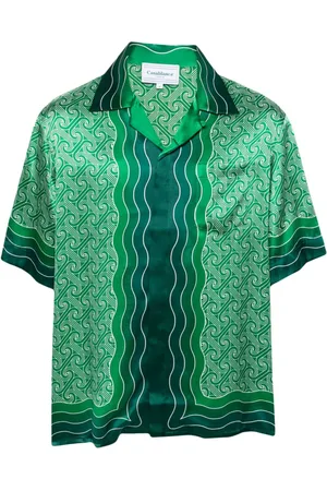 Casablanca Camisa con monograma Column