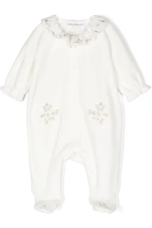 Tartine Et Chocolat Pijama con bordado floral