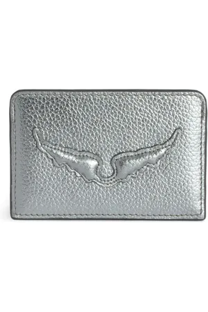Zadig & Voltaire Tarjetero con aplique Wings