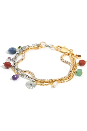 Bimba y Lola Pulsera con dije de corazón