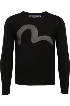 Evisu Playera con logo estampado
