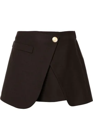Maje Skorts drapeado