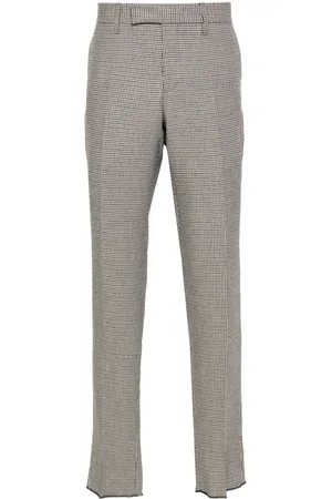 LARDINI Pantalones con motivo pied de poule