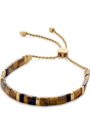 Monica Vinader Pulsera de la amistad Delphi con gemas
