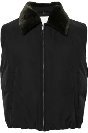 Nanushka Chaleco capitonado con cuello texturizado