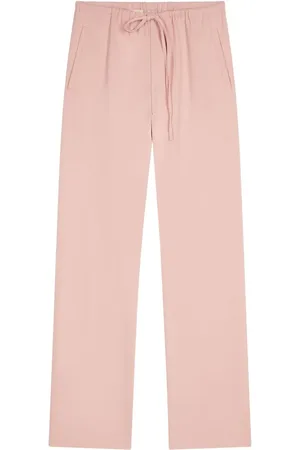 DRIES VAN NOTEN Pants con cordones en la pretina