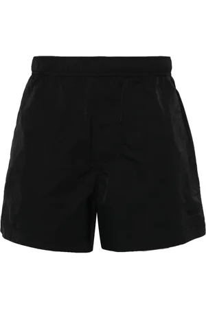 Ermenegildo Zegna Shorts de playa con logo bordado