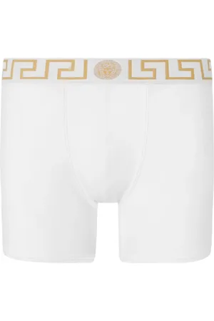 VERSACE Bóxer largo Greca Border