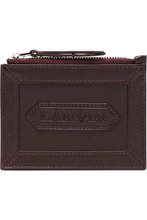Lanvin Cartera con parche del logo