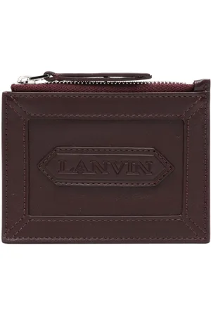 Lanvin Cartera con parche del logo