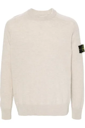 Stone Island Suéter con distintivo Compass