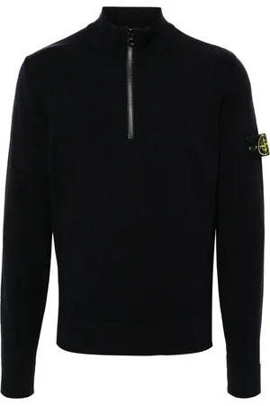 Stone Island Suéter con distintivo Compass