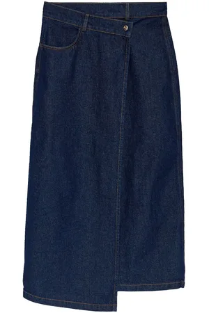 AERON Falda de mezclilla midi Mima