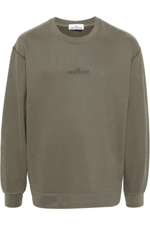 Stone Island Sudadera con bordado Compass