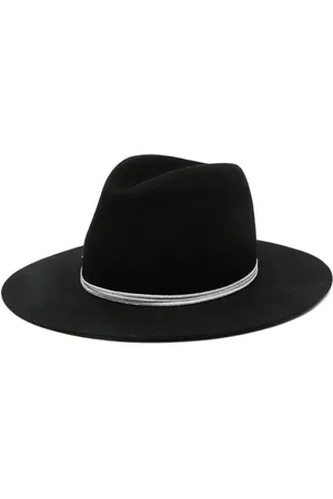 Borsalino Sombrero fedora con placa del logo