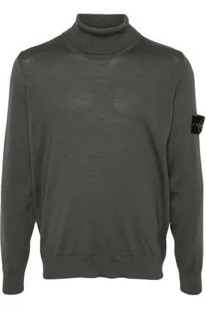 Stone Island Suéter con distintivo Compass