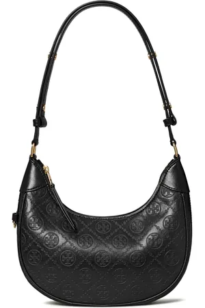 Tory Burch Bolsa de hombro T Monogram Crescent