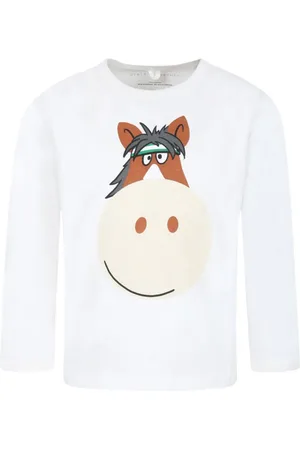 Stella McCartney Playera con estampado gráfico