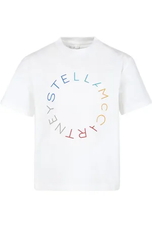 Stella McCartney Playera con estampado Circle Logo