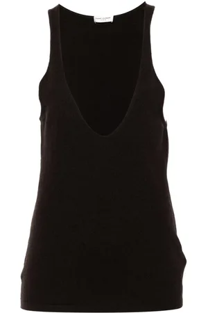 Saint Laurent Top tejido