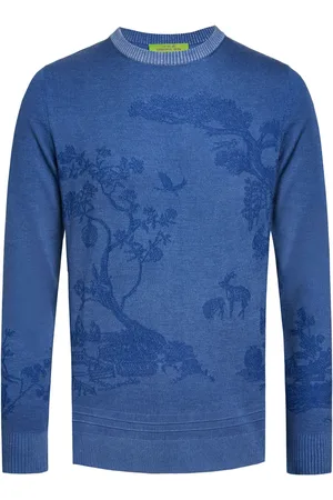 SHANGHAI TANG Suéter en jacquard con efecto de espray