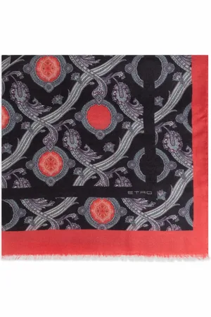 Etro Mascada con estampado de cachemira